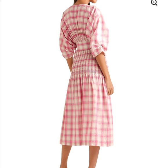 self portrait denim dress